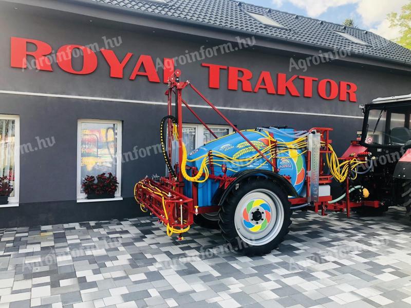 BIARDZKI 2000/15 VONTATOTT - SZÁNTÓFÖLDI PERMETEZŐ - ROYAL TRAKTOR