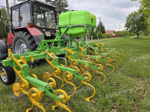 Sorközművelő,  kultivátor folyékony műtrágya és lombtrágya kijuttatással Sorközművelő,  kultivátor folyékony műtrágya és lombtrágya kijuttatással