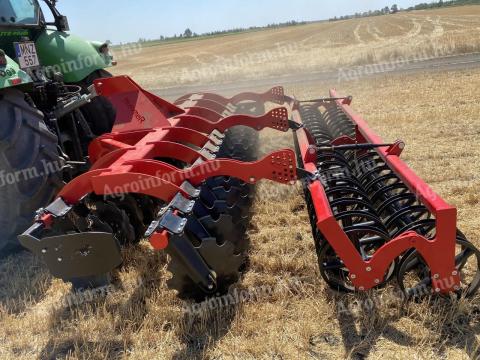 AgriCom Hummer PRO rövidtárcsa dupla U-hengerrel