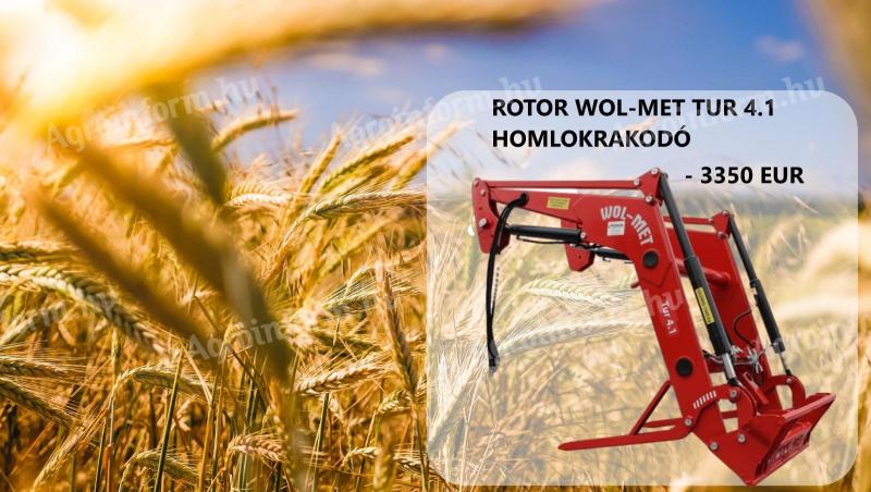 Wol-Met homlokrakodó és Adapterek! MTZ/Zetor/New Holland/John Deere