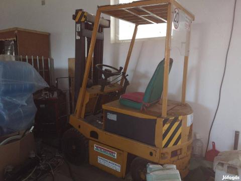 Targonca 1 tonnás, elektromos eladó Targonca 1 tonnás, elektromos eladó