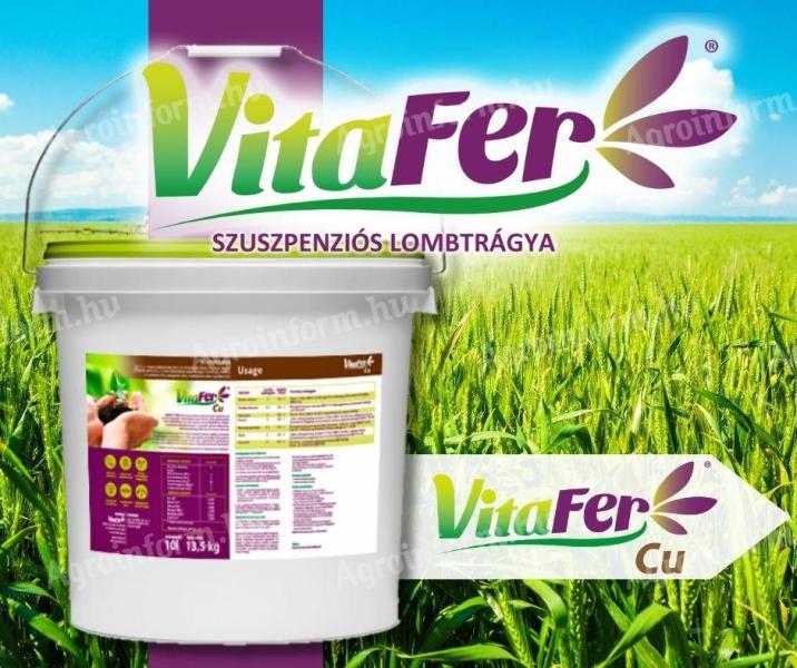 VitaFer Cu magas réz koncentrációjú szuszpenziós lombtrágya (10 liter)