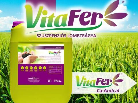 VitaFer Ca-Amical kalcium lombtrágya aminosavakkal – erős növényszerkezet és jobb termésminőség
