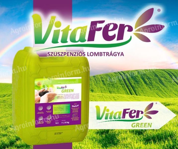 VitaFer Green szuszpenziós lombtrágya erős biostimulátor hatással
