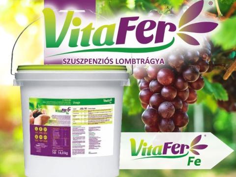 VitaFer Fe magas vaskoncentrációjú szuszpenziós lombtrágya VitaFer Fe magas vaskoncentrációjú szuszpenziós lombtrágya