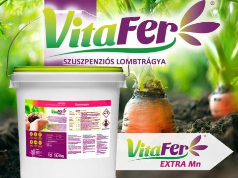 VitaFer Extra Mn szuszpenizós lombtrágya a mangánhiány enyhítésére VitaFer Extra Mn szuszpenizós lombtrágya a mangánhiány enyhítésére
