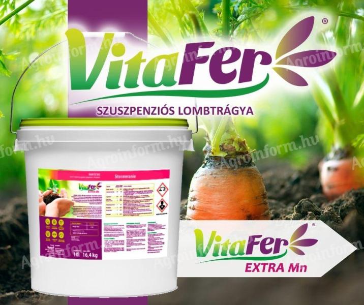 VitaFer Extra Mn szuszpenizós lombtrágya a mangánhiány enyhítésére