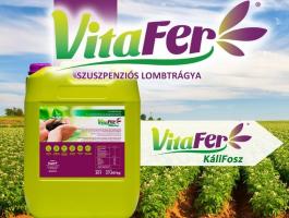 VitaFer Kálifosz+Cu magas kálium- és foszfortartalmú lombtrágya