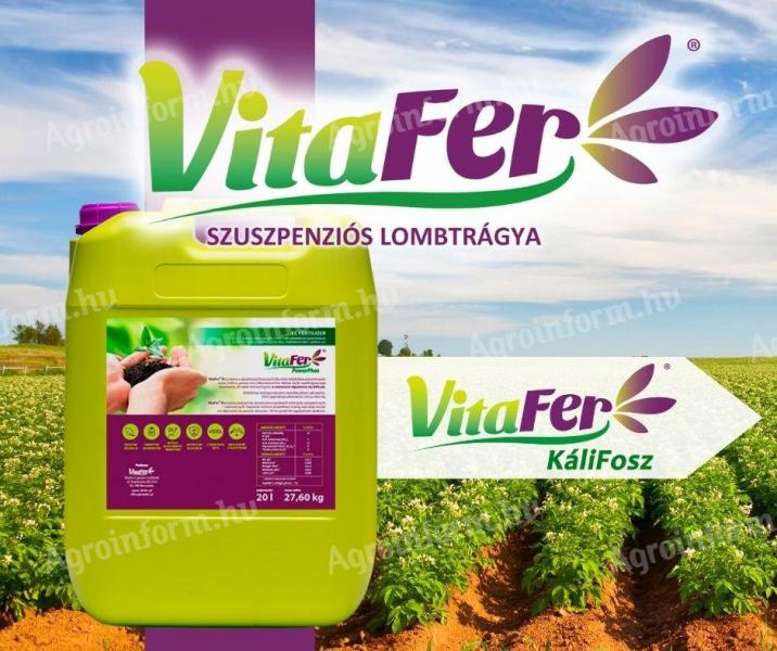 VitaFer Kálifosz+Cu magas kálium- és foszfortartalmú lombtrágya