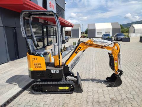 Mini kotrógép Miva VA13 Mini kotrógép Miva VA13