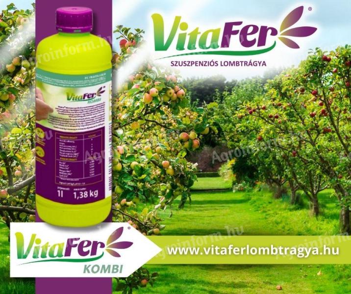 VitaFer Kombi magas makro- és mikroelem-tartalmú szuszpenziós lombtrágya (10 liter)