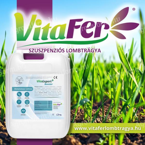 VitaExpert Booster biostimulátor aminosavakkal és huminsavakkal – növénykondicionáló és stresszcsökkentő