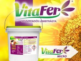 VitaFer Micro nitrogén- és káliumtartalmú szuszpenziós lombtrágya