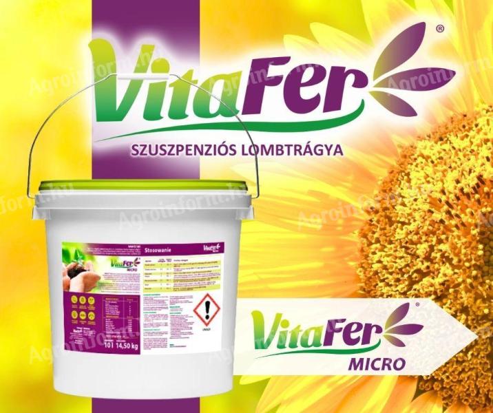 VitaFer Micro nitrogén- és káliumtartalmú szuszpenziós lombtrágya