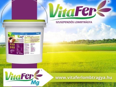 VitaFer Mg szuszpenziós lombtrágya – klorofillképzés és fotoszintézis támogatására