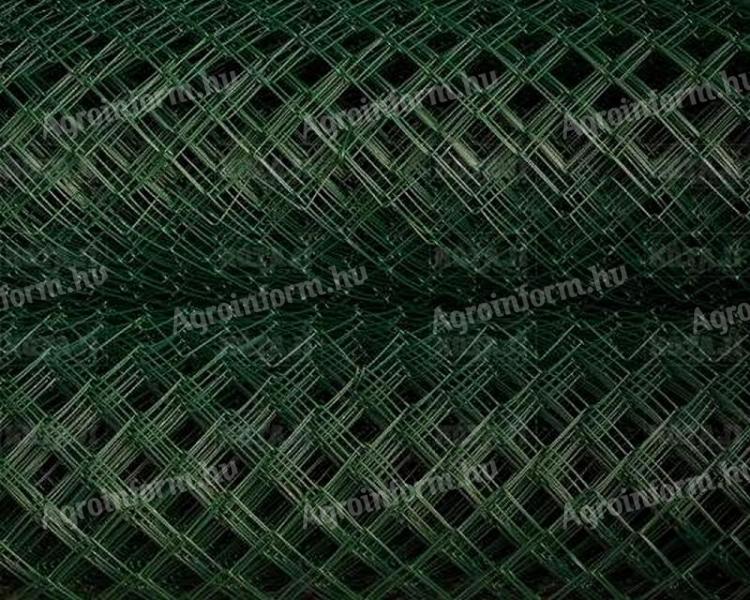 PVC-s zöld drótfonat a gyártótól! Huzal,  vadháló,  drótháló,  kerítés oszlop,  kapu