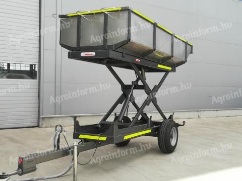 MADARA LR 30 - SZŐLŐ BETAKARÍTÁSHOZ PÓTKOCSI MADARA LR 30 - SZŐLŐ BETAKARÍTÁSHOZ PÓTKOCSI