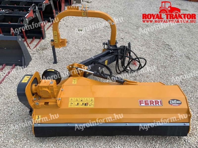 FERRI ZMT PRO 1800 - HIDRAULIKUS RÉZSŰKASZA - Royal Traktor