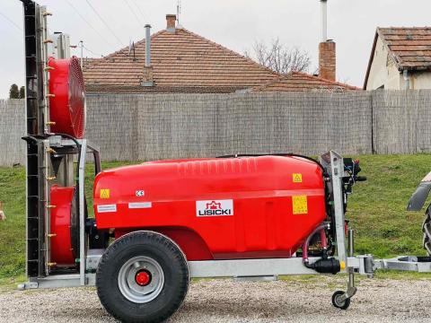 LISICKI 2000 L vontatott Axiál ventilátoros permetező - ROYAL TRAKTOR LISICKI 2000 L vontatott Axiál ventilátoros permetező - ROYAL TRAKTOR