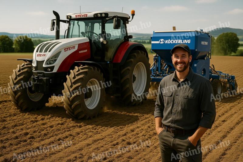 Traktorvezetői állás mezőgazdaságban Iszkázon és környékén