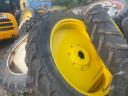 ÁPOLÓKERÉK,  MŰVELŐKERÉK garnitúra CLAAS,  FENDT,  JOHN DEERE stb. 340/85R48 és 270/95R36