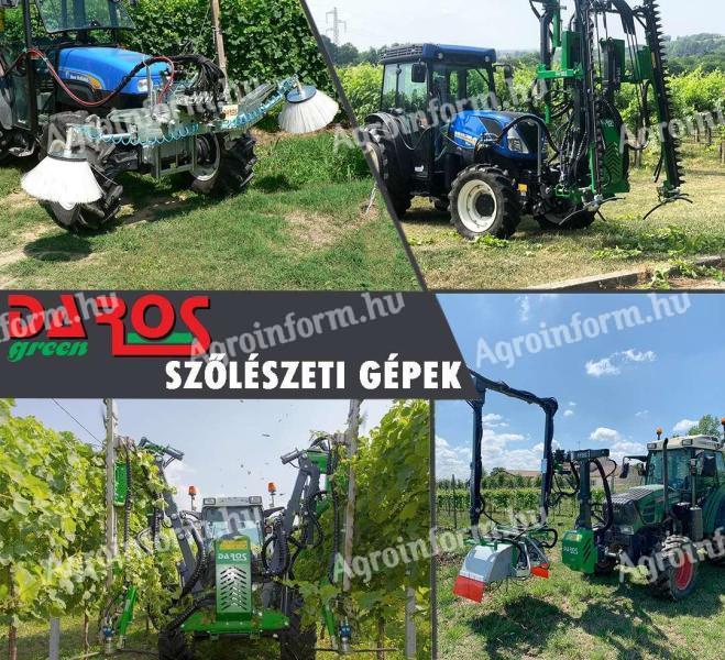 DA ROS GREEN SZŐLÉSZETI GÉPEK NAGY VÁLASZTÉKA - ROYAL TRAKTOR