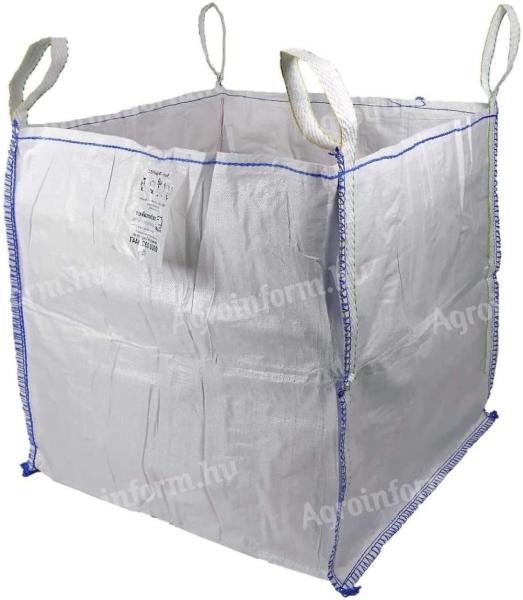 BigBag zsák 90x90x100 cm,  1 tonna teherbírás (ÚJ)