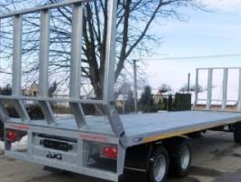 AJG által gyártott magyar ABP 3018 18T bálaszállító – áremelés előtti utolsó darabok készletről