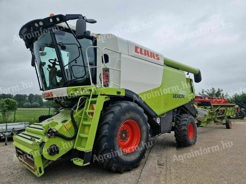 Claas Lexion 670 kombájn