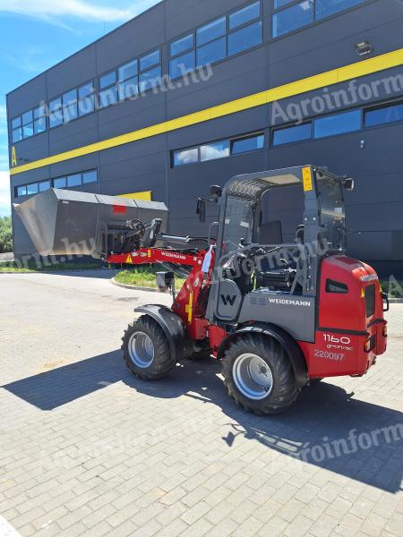 Weidemann 1160E törzscsuklós rakodó