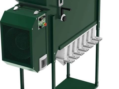 ISM 5 – rosta nélküli,  aerodinamikus magtisztitó ISM 5 – rosta nélküli,  aerodinamikus magtisztitó
