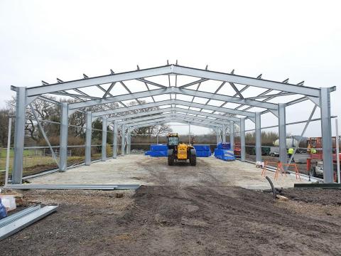Csarnok szerkezet gyártás, tervezés, kivitelezés Csarnok szerkezet gyártás, tervezés, kivitelezés