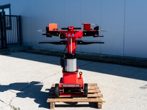 Remet 8T e rönkhasító Remet 8T e rönkhasító