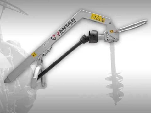Robusztus,  erős és sokoldalú 3 pontos oszlopfúró Jansen TBG-300 Robusztus,  erős és sokoldalú 3 pontos oszlopfúró Jansen TBG-300