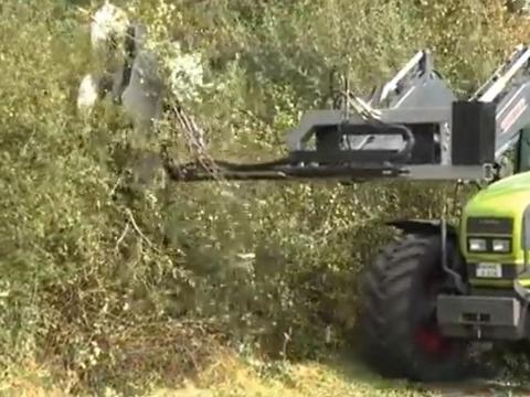 JANSEN AS-600 Ágvágó traktorra,  homlokrakodóra JANSEN AS-600 Ágvágó traktorra,  homlokrakodóra