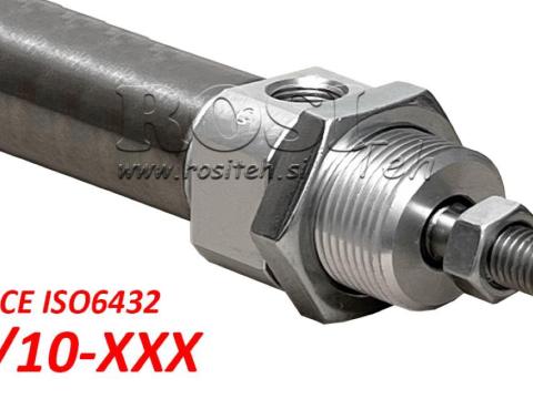 Pneumatikus hengerek PCAI ISO 6432 mini CE 25/10 Pneumatikus hengerek PCAI ISO 6432 mini CE 25/10