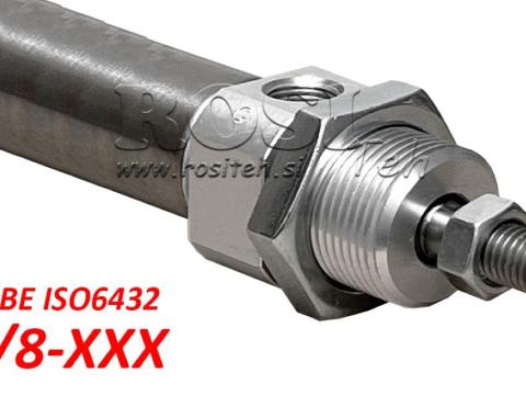 Pneumatikus hengerek PCAI ISO 6432 mini BE 20/8 Pneumatikus hengerek PCAI ISO 6432 mini BE 20/8