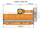 Deleks LINCE-140 Szárzúzó/Mulcsozó