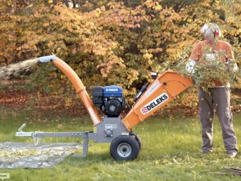 DELEKS DK-800 benzines ágdaráló Yamaha motorral DELEKS DK-800 benzines ágdaráló Yamaha motorral