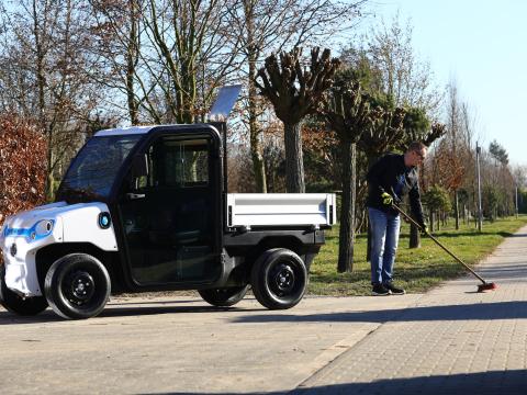 Polaris Goupil G2 elektromos kisteherautó Polaris Goupil G2 elektromos kisteherautó