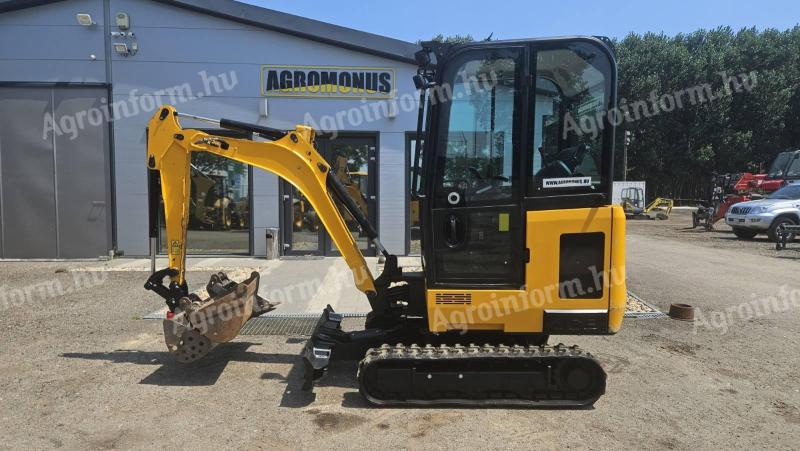 JCB 16C-1 gumiláncos minikotró