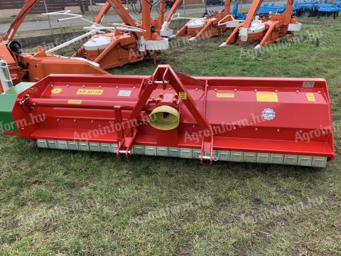 Komáromi Gép KB3011B 3 m-es szárzúzó,  ajándék kardánnal,  házhoz szállítással eladó