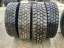 315/80R22,5 használt teherautó-abroncsok garnitúrában