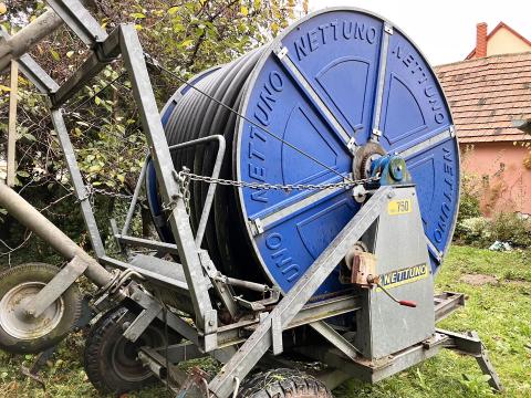 Nettuno 75/350 öntöződob vízágyúval, szivattyúval eladó Nettuno 75/350 öntöződob vízágyúval, szivattyúval eladó