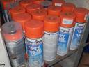 Színes festék spray veri well 400 ml kék,  piros,  sárga,  narancs