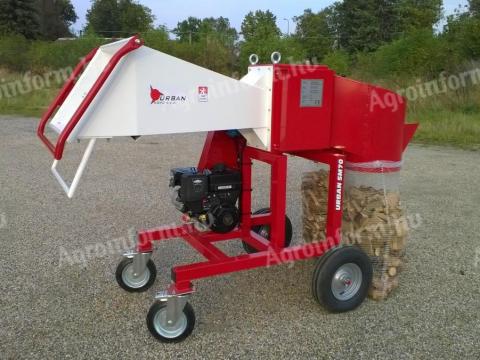 Urban SM70 benzinmotoros ágaprító,  ágdaráló,  faaprító készletről Urban SM70 benzinmotoros ágaprító,  ágdaráló,  faaprító készletről