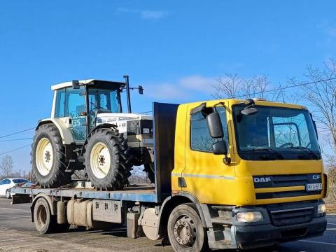 Gépszállítás, traktor, építőipari nehézgépszállítás, kombájn, tartály, bála, belföldi és nemzetközi fuvarozás