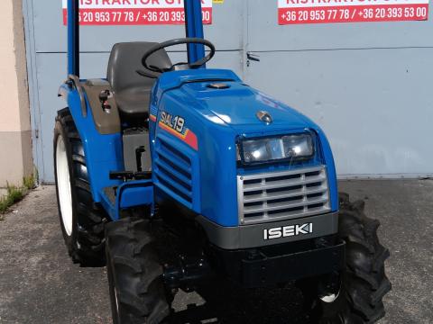 Iseki TF19F SIAL19 szervokormányos,  összkerekes,  19 lóerős japán traktor Iseki TF19F SIAL19 szervokormányos,  összkerekes,  19 lóerős japán traktor