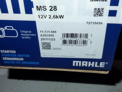 MAHLE 12 V önindító MAHLE 12 V önindító