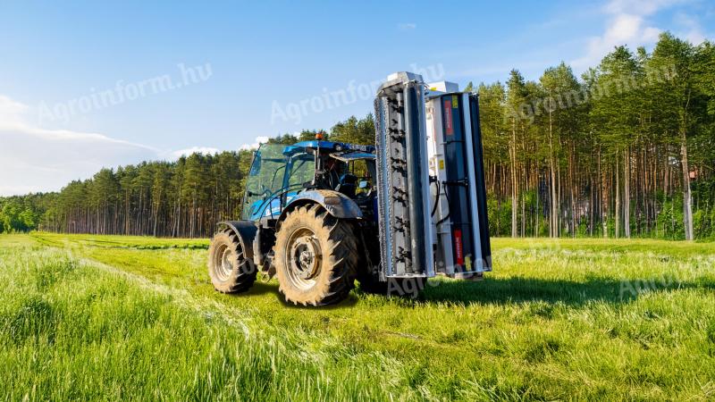 Szárzúzó, mulcsozó, kalapácsos zúzó 5 m (vízszintes tengelyű,  összecsukható) / Alpha XL MEGA - 0 % THM